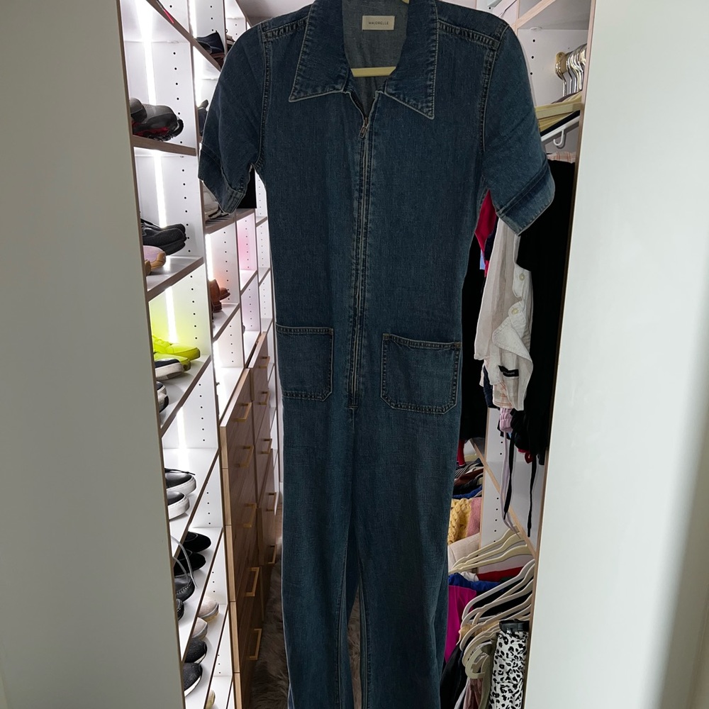 Denim Jumpsuit - Picture 1 of 2